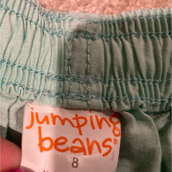 Jumping Beans Girl’s High Waist Green Shorts Size 8 - Picture 4 of 5